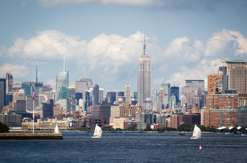 NYC from Liberty Island.